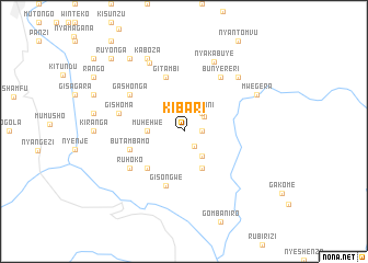 map of Kibari