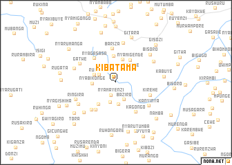 map of Kibatama