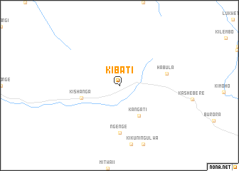 map of Kibati