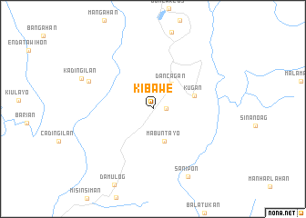 map of Kibawe