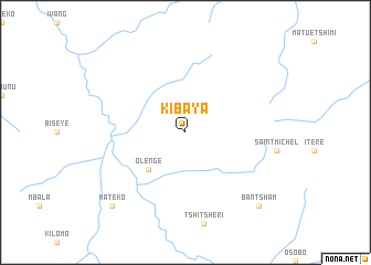 map of Kibaya