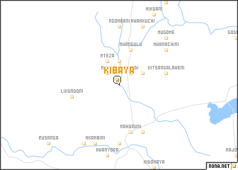 map of Kibaya