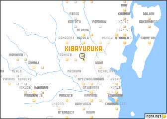 map of Kibayuruka