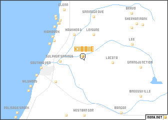 map of Kibbie