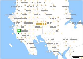 map of Kibele