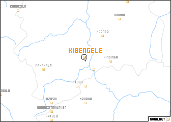 map of Kibengele