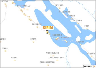 map of Kibidi