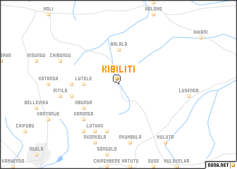 map of Kibiliti