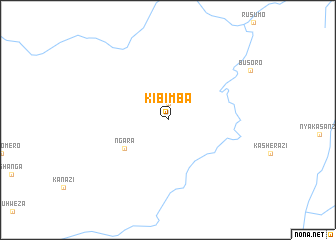 map of Kibimba
