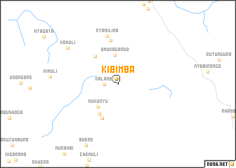 map of Kibimba