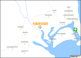 map of Kibirikani