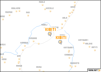 map of Kibiti