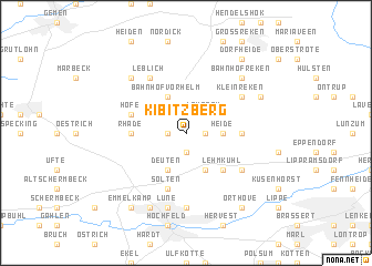 map of Kibitzberg