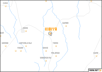 map of Kibiya