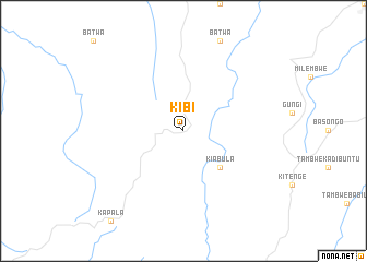 map of Kibi