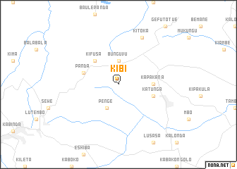 map of Kibi