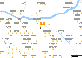 map of Kibla