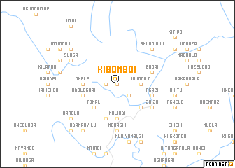 map of Kibomboi