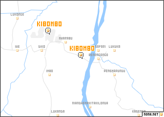 map of Kibombo