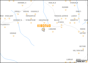 map of Kibonwa