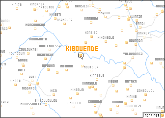 map of Kibouendé