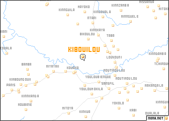 map of Kibouilou