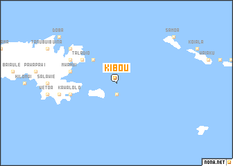 map of Kibou