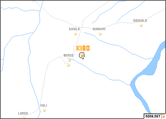 map of Kibo