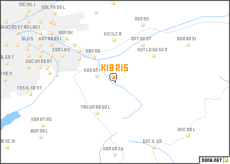 map of Kıbrıs