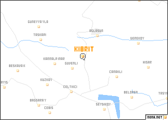 map of Kibrit