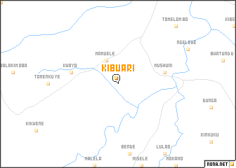 map of Kibuari