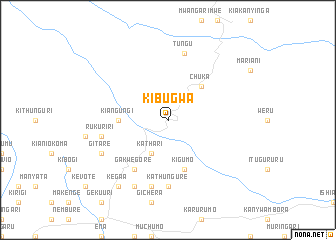 map of Kibugwa