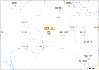 map of Kibuli