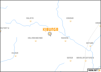 map of Kibunga