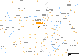 map of Kibungere