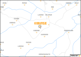 map of Kibunge