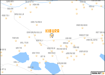 map of Kibura