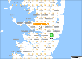 map of Kiburunzi