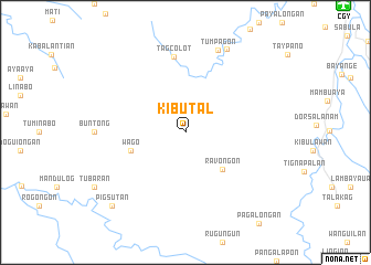 map of Kibutal