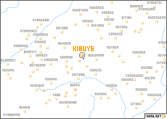 map of Kibuye