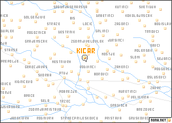 map of Kicar