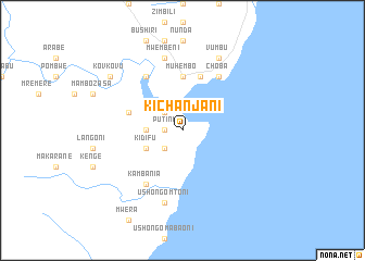 map of Kichanjani