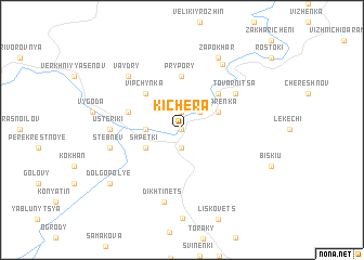 map of Kichera