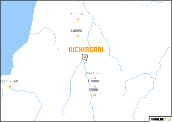 map of Kichingani