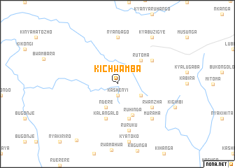map of Kichwamba