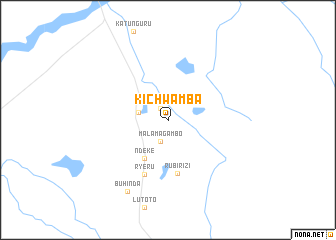 map of Kichwamba