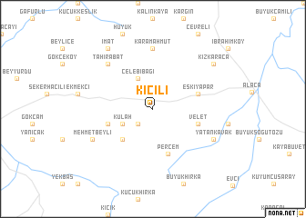 map of Kıcılı