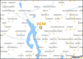 map of Kicko