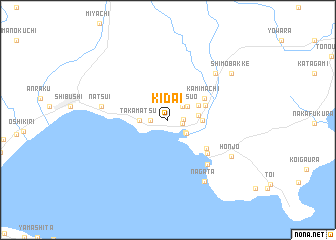 map of Kidai