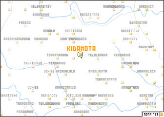 map of Kidamota